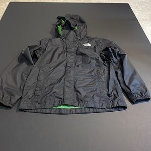 The North Face Boys Garçons Hy Vent Rain Jacket w/Hidden Hood, Size 7/8